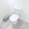 Assento de sanita em D antibacteriano Beldray LA072771PEU7, branco