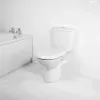 Assento de sanita em D antibacteriano Beldray LA072771PEU7, branco