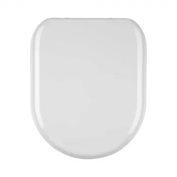 Assento de sanita em D antibacteriano Beldray LA072771PEU7, branco