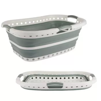 Cesto de roupa dobrável Hip Hugger Beldray LA072979GRNFEU7 37 L - verde