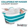 Cesto de roupa dobrável Hip Hugger Beldray LA072979TQFEU7 37 L turquesa
