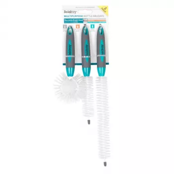 Conjunto de 3 escovas para garrafas Beldray LA082770FPEU7 - multicolor