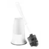 Escova de sanita em silicone Antibac com suporte Beldray LA084538PUFFEU7X, roxo