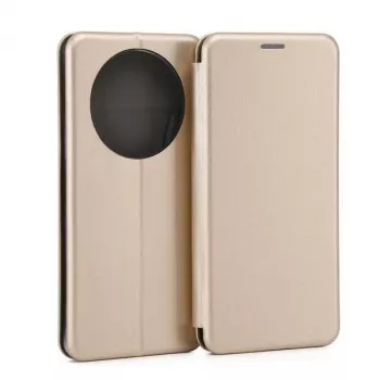 Capa tipo livro magnética Beline para Xiaomi Redmi A3, dourada