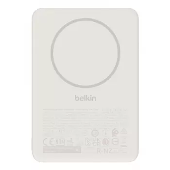 Belkin BoostCharge Slim Magnetic Power Bank 10 000 mAh Qi2 7,5W areia