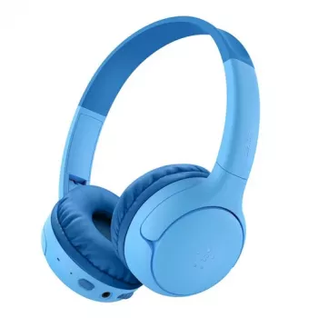 Belkin SoundForm Mini 2 Kids auscultadores sem fios on-ear - azul