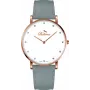 Relógio Bellevue mulher B55 40mm quartzo aço inoxidável rosa dourado
