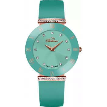 Relógio de pulso de mulher BELLEVUE E110 26 mm aço inoxidável quartzo