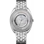 BELLEVUE Woman F51 relógio analógico de quartzo 33mm mostrador prateado bracelete de couro preta