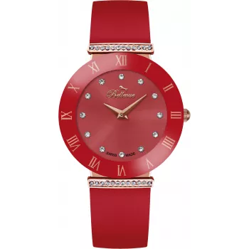 BELLEVUE Relógio de mulher E118 Quartzo Analógico 26mm Aço inoxidável Mesh