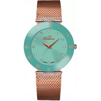 Relógio de mulher BELLEVUE F110 (27mm) - aço inoxidável prateado