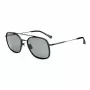 Belstaff óculos de sol de homem Avedon S118 - armação de acetato preta, lentes de policarbonato cinzentas, proteção UV400, 56/20/145 mm
