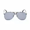 Óculos de sol BELSTAFF BECKINGTONIIN homem quadrados de acetato - armação preta lentes cinzentas 63/12/145 mm