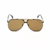 Óculos de sol BELSTAFF BECKINGTONNEG de homem retangulares - armação preta, vidro fumado, 61/12/145 mm