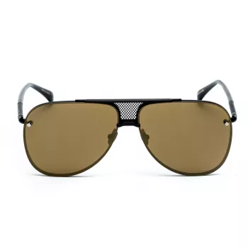 Óculos de sol retangulares de homem BELSTAFF BEKINGTONNEG - armação preta, lentes cinzentas 61/12/145 mm