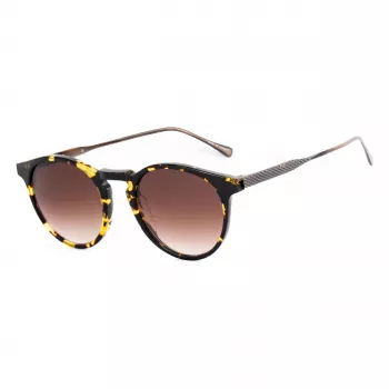 Óculos de sol BELSTAFF Brooklands035 unissexo - armação de acetato preta, lentes de policarbonato cinzentas, proteção UV400, 48/21/145 mm