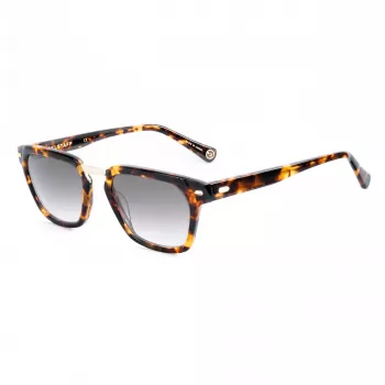 Óculos de sol BELSTAFF COOPER-S192 unissexo - 52/21/145 mm - armação preta lentes cinzentas