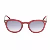 Óculos de sol Belstaff Grasmere-S179 para mulher - armação preta em acetato, lentes cinzentas em policarbonato, 47/23/145 mm, proteção UV400