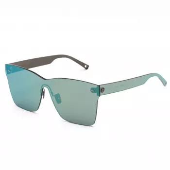 Óculos de sol BELSTAFF LUMINORPETROL senhora Shield - armação petrol, lentes azul-escuro/verde tonalizadas, UV400