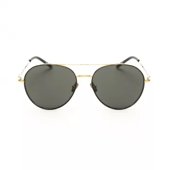 Belstaff Magnumdoradon Óculos de sol unissexo - 58/17/145 mm - armação preta lentes cinzentas