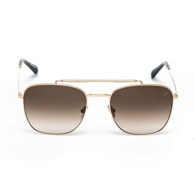 BELSTAFF MAN BECKFORDDORAD Óculos de sol piloto acetato castanho degradê UV400 53/18/145 mm