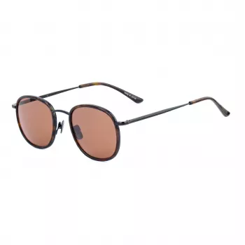 Óculos de sol BELSTAFF MAN ORWELL-S072 - armação preta, lentes cinzentas, 50/22/150 mm