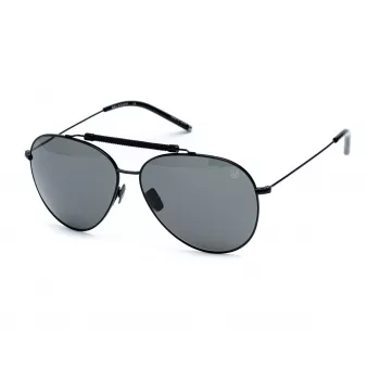 BELSTAFF MAN PANTHER-NEGRO Óculos de sol - armação preta, lentes cinzentas, 61/13/145 mm