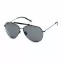 BELSTAFF MAN PANTHER-NEGRO Óculos de sol - armação preta, lentes cinzentas, 61/13/145 mm
