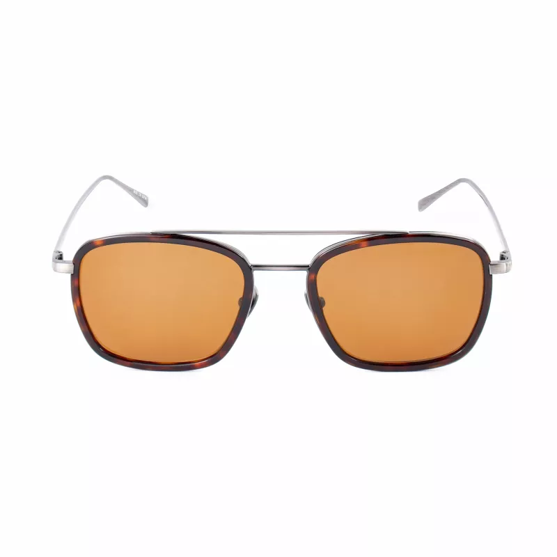 Óculos de sol BELSTAFF MAN RYDER-S085 modelo piloto/aviador preto acetato lentes cinzentas 54/21/145 mm