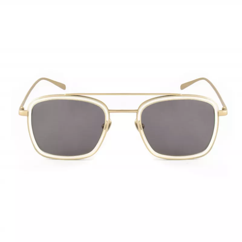 Óculos de sol BELSTAFF MAN Ryder Two RYDERTWOS087 - armação de acetato preta, lentes cinzentas, 51/18/145 mm