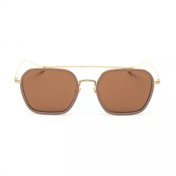 Óculos de sol Belstaff Merrick II homem bege castanho degradê 57mm