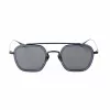 BELSTAFF MERRICK-S137 óculos de sol unissexo - armação de acetato preta, lentes UV400 cinzentas 47/23/143 mm
