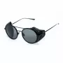 Óculos de sol unissexo BELSTAFF PINNERNEGROCO - armação preta, lentes cinzentas, 53/19/145 mm