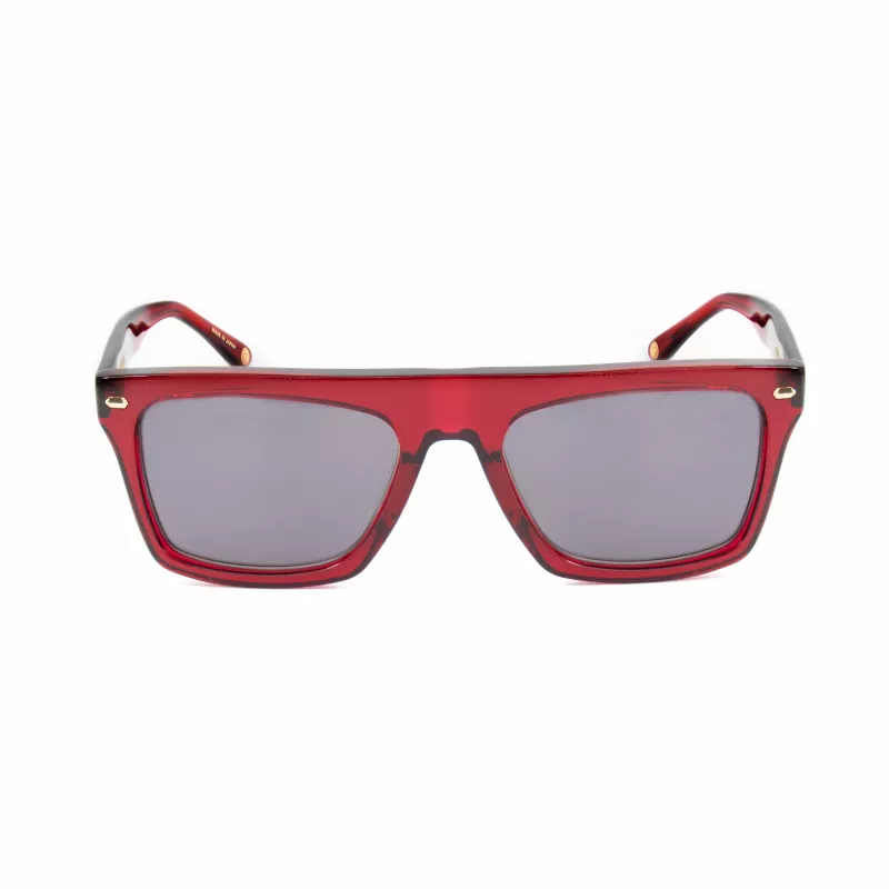 Óculos de sol de homem BELSTAFF Randfodii - armação em acetato, lentes em policarbonato, proteção UV400, largura da lente 58 mm, preto/cinzento