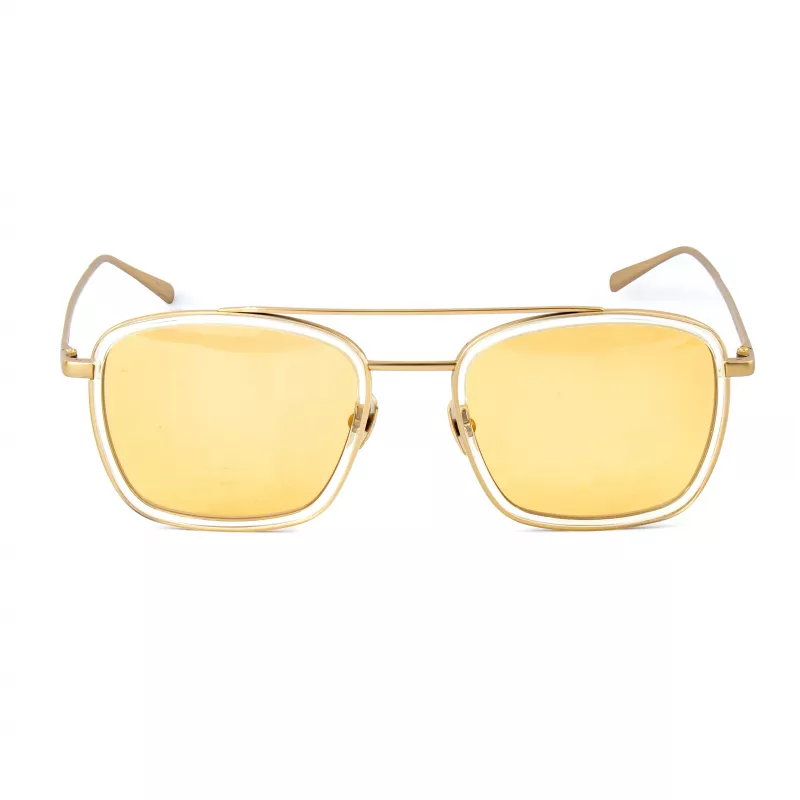 Belstaff Ryder Óculos de sol unissexo, Armação transparente, Lentes cinzentas, 54/21/145 mm