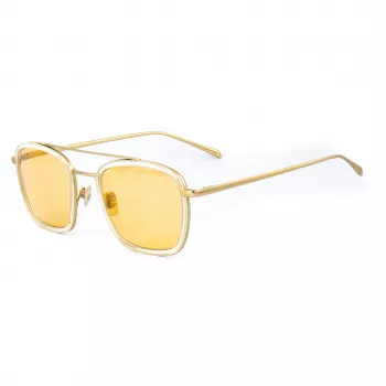 Belstaff Ryder Óculos de sol unissexo, Armação transparente, Lentes cinzentas, 54/21/145 mm