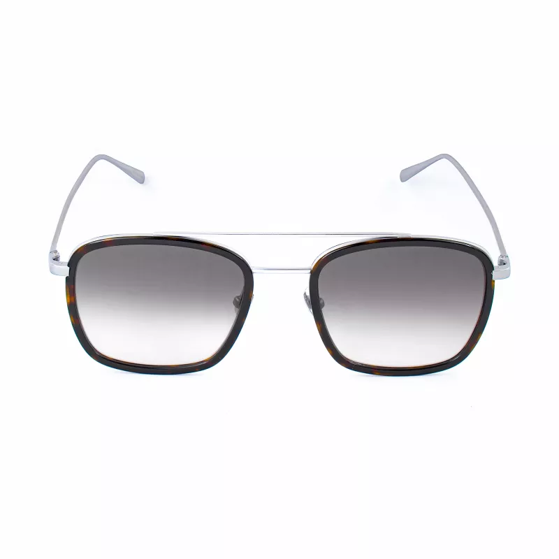 Óculos de sol quadrados de homem Belstaff RYERCLEARS08, armação de acetato transparente, lentes transparentes, 54/21/145 mm