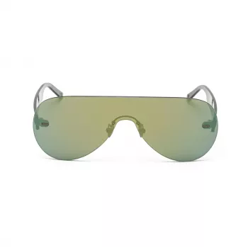 Óculos de sol de piloto unissexo BELSTAFF SPEEDMASTERPE - armação preta, lentes cinzentas 141/00/145 mm