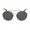 Óculos de sol de homem Belstaff Staham Dorado - armação de acetato pilot quadrada proteção UV400 lente cinzenta 54 mm