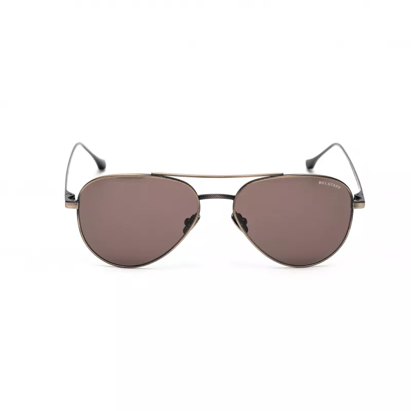 Óculos de sol unissexo Belstaff Trialmaster castanhos 55/18/135 mm
