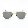 Óculos de sol unissexo Belstaff Trialmasterdo - 55/18/135 mm - armação de acetato preta - lentes de policarbonato cinzentas - UV400