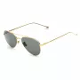 Óculos de sol unissexo Belstaff Trialmasterdo - 55/18/135 mm - armação de acetato preta - lentes de policarbonato cinzentas - UV400
