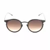 Óculos de sol BELSTAFF Parkgate-S120 unissexo - armação de acetato preta, lentes de policarbonato cinzentas, proteção UV400, 48/21/145 mm