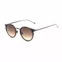 Óculos de sol BELSTAFF Parkgate-S120 unissexo - armação de acetato preta, lentes de policarbonato cinzentas, proteção UV400, 48/21/145 mm