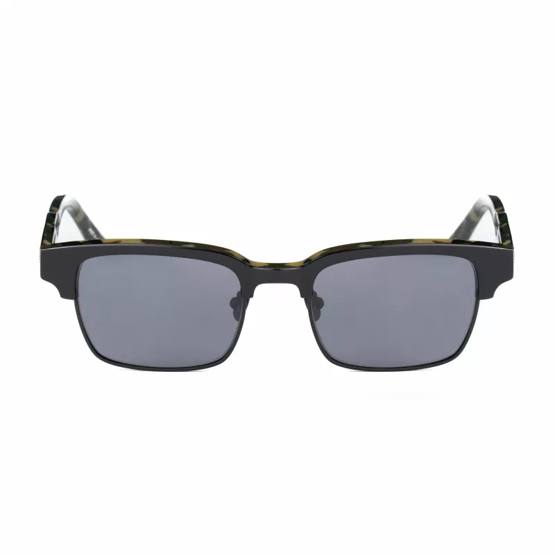 BELSTAFF Unissexo óculos de sol Rampling-S103 (52/20/145 mm) armação preta lentes cinzentas