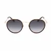 Óculos de sol unissexo BELSTAFF Slipway S093 - armação preta lentes cinzentas 50/22/150 mm