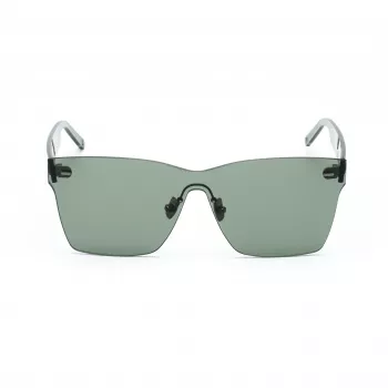 Óculos de sol de mulher BELSTAFF Luminor-Verde - armação de acetato angular, lentes cinzento-esverdeadas, proteção UV400, largura da lente 54 mm