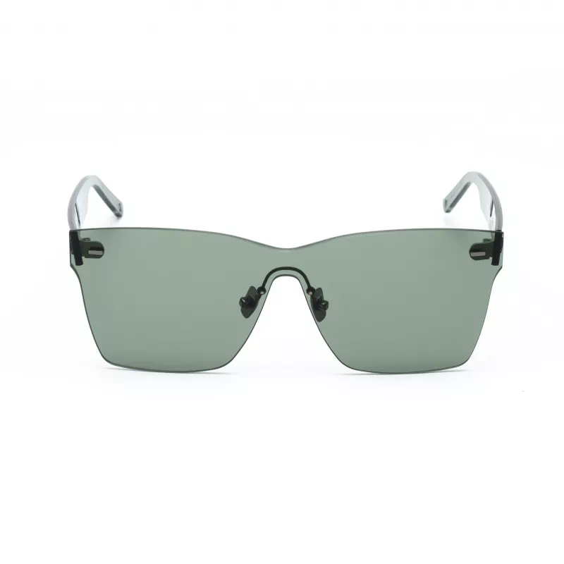 Óculos de sol de mulher BELSTAFF Luminor-Verde - armação de acetato angular, lentes cinzento-esverdeadas, proteção UV400, largura da lente 54 mm