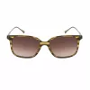 Óculos de sol de mulher BELSTAFF Bonington BONINGTONS024 - armação de acetato preta, lentes de policarbonato cinzentas, proteção UV400, largura da lente 53 mm