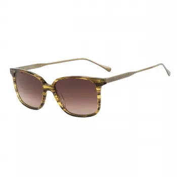 Óculos de sol de mulher BELSTAFF Bonington BONINGTONS024 - armação de acetato preta, lentes de policarbonato cinzentas, proteção UV400, largura da lente 53 mm